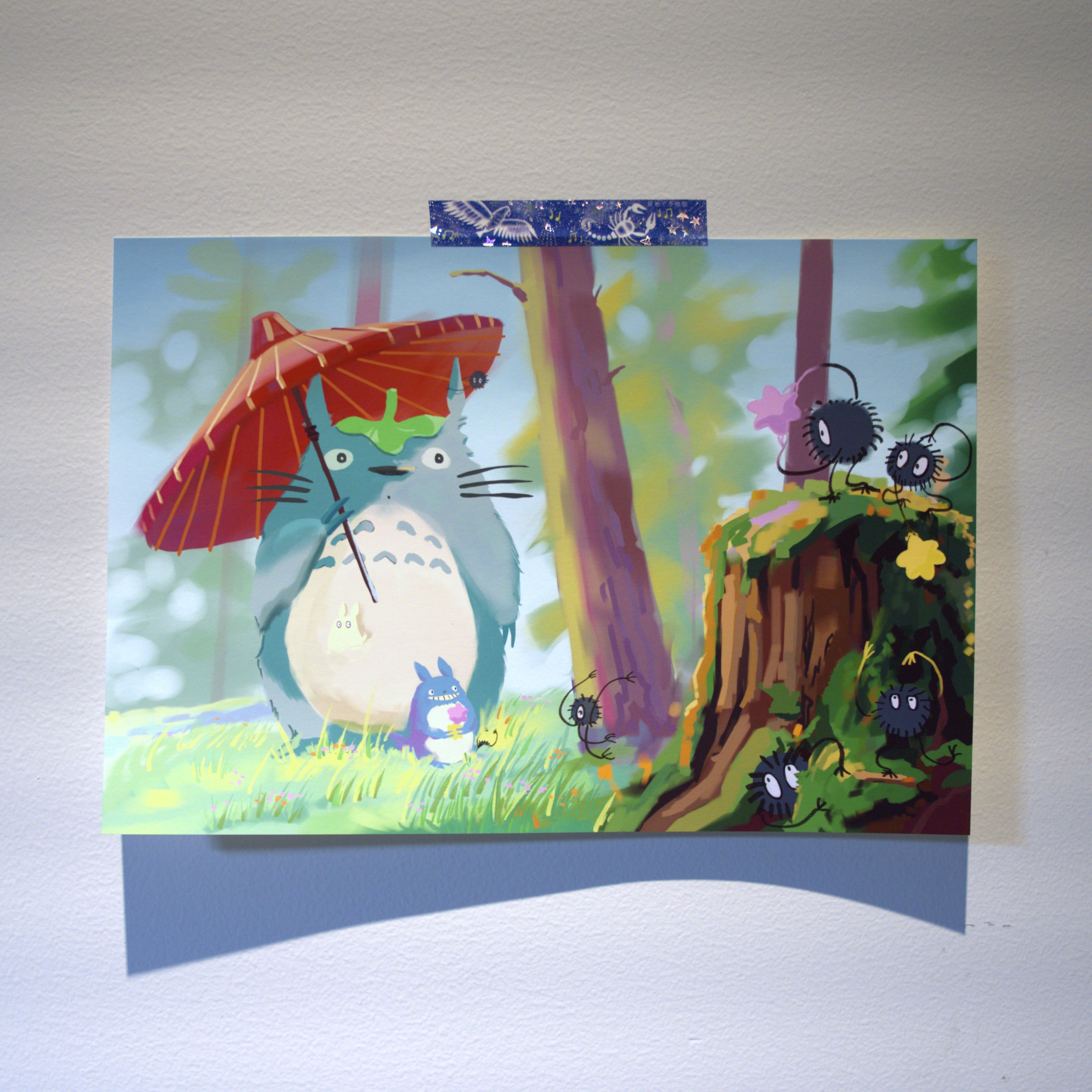 In the forest Print