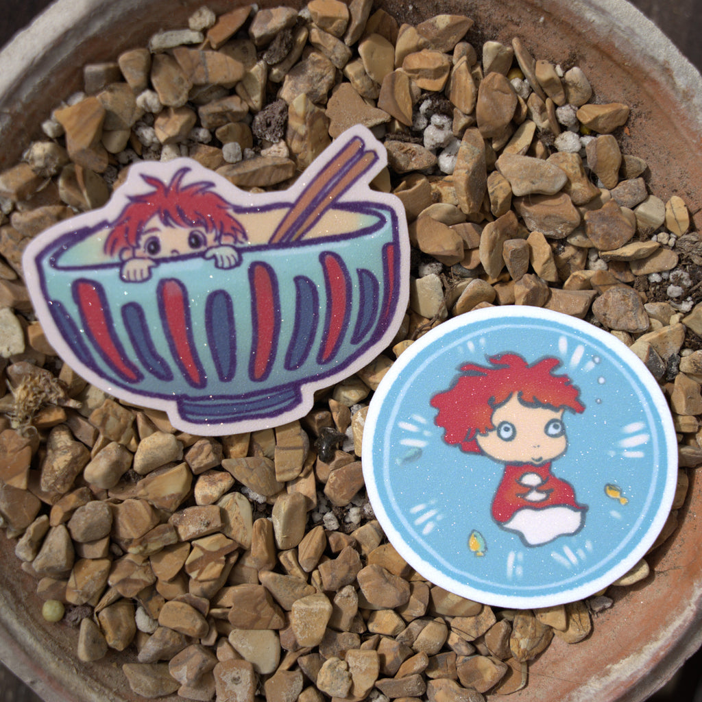 Ponyo Stickers